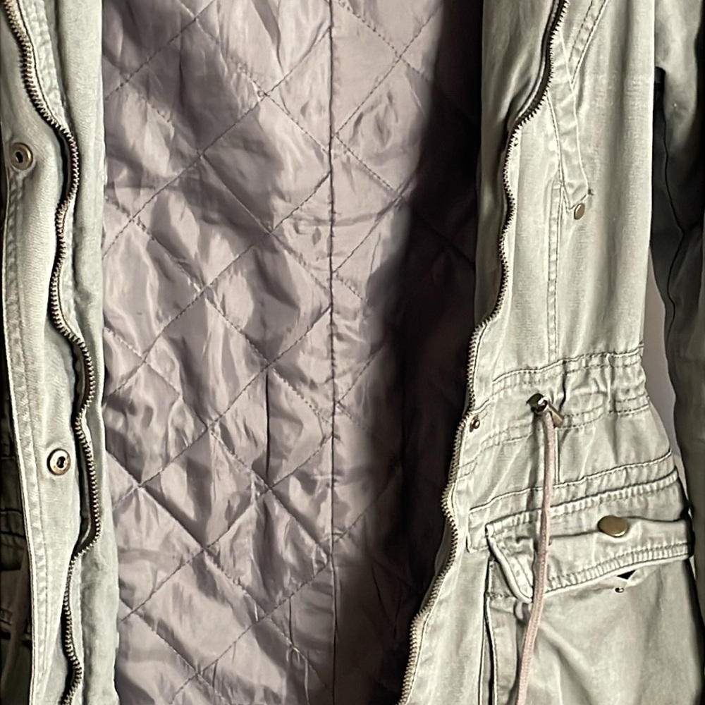 ❤️ Olive Utility jacket - Picture 3 of 5